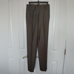 Escada Dark Olive Smart Trousers